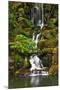 Heavenly Falls, Portland Japanese Garden, Portland, Oregon, Usa-Michel Hersen-Mounted Premium Photographic Print
