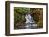 Heavenly Falls, Portland Japanese Garden, Portland, Oregon, Usa-Michel Hersen-Framed Photographic Print