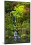 Heavenly Falls, Portland Japanese Garden, Portland, Oregon, USA-Michel Hersen-Mounted Photographic Print