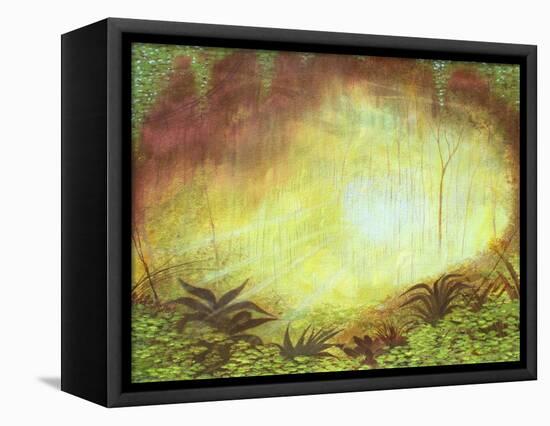 Heavenly Forest-Herb Dickinson-Framed Stretched Canvas