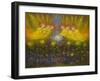 Heavenly Garden, 2020 (oil on Belgian linen)-Annael Anelia Pavlova-Framed Giclee Print