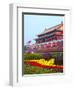 Heavenly Gate Entrance to Forbidden City During National Day Festival, Beijing, China, Asia-Kimberly Walker-Framed Photographic Print