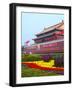 Heavenly Gate Entrance to Forbidden City During National Day Festival, Beijing, China, Asia-Kimberly Walker-Framed Photographic Print