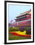 Heavenly Gate Entrance to Forbidden City During National Day Festival, Beijing, China, Asia-Kimberly Walker-Framed Photographic Print