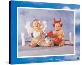 Heavenly Kids, Good Wins-Tom Arma-Stretched Canvas