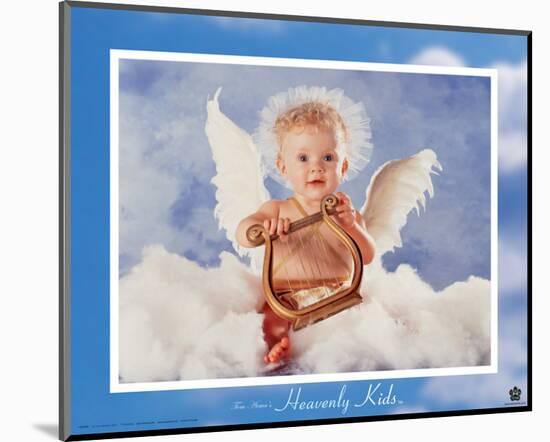Heavenly Kids, Harp-Tom Arma-Mounted Art Print