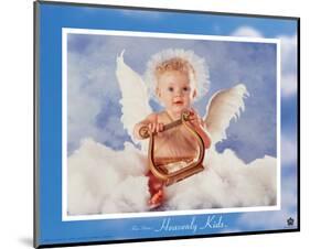 Heavenly Kids, Harp-Tom Arma-Mounted Art Print