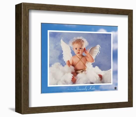 Heavenly Kids, Listen-Tom Arma-Framed Art Print