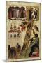 Heavenly Ladder of St. John Climacus (Tempera on Panel)-Russian-Mounted Giclee Print