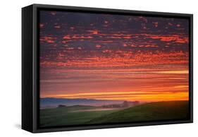 Heavenly Sunrise Burn, Northern California-null-Framed Stretched Canvas