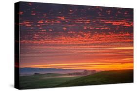 Heavenly Sunrise Burn, Northern California-null-Stretched Canvas