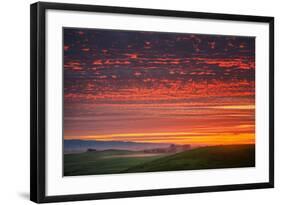 Heavenly Sunrise Burn, Northern California-null-Framed Photographic Print