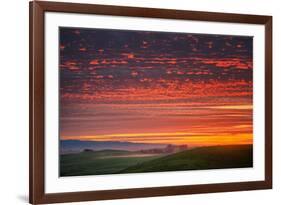 Heavenly Sunrise Burn, Northern California-null-Framed Photographic Print