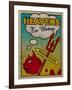 Heavens To Betsy-Old Red Truck-Framed Giclee Print