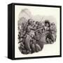 Heavily Armoured Cavalry of the 17th Century-Pat Nicolle-Framed Stretched Canvas