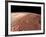 Heavily Cratered Highlands on the Surface of Mars-Stocktrek Images-Framed Photographic Print