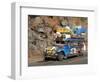 Heavily Loaded Jeepney, a Typical Local Bus, on Kennon Road, Rosario-Baguio, Luzon, Philippines-null-Framed Photographic Print