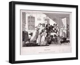 Heaving, 1816-James Stephanoff-Framed Giclee Print