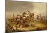 Heavy Cavalry at the Battle of Waterloo, 18th June 1815, 1870-Orlando Norie-Mounted Giclee Print