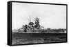 Heavy Cruiser Admiral Scheer-null-Framed Stretched Canvas