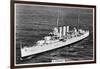 Heavy Cruiser HMS Devonshire, 1937-null-Framed Giclee Print