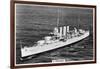 Heavy Cruiser HMS Devonshire, 1937-null-Framed Giclee Print