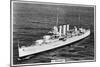 Heavy Cruiser HMS Devonshire, 1937-null-Mounted Giclee Print