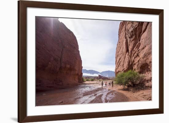 Heavy Erosion, Los Colorados, Salta Region, Argentina-Peter Groenendijk-Framed Photographic Print