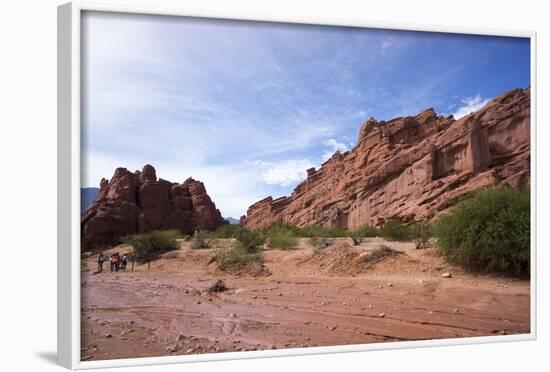 Heavy Erosion, Los Colorados, Salta Region, Argentina-Peter Groenendijk-Framed Photographic Print