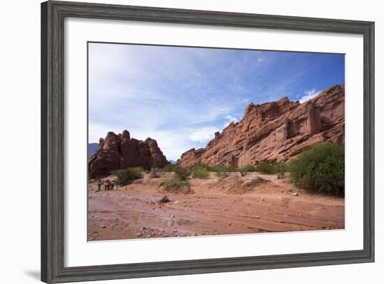 Heavy Erosion, Los Colorados, Salta Region, Argentina-Peter Groenendijk-Framed Photographic Print