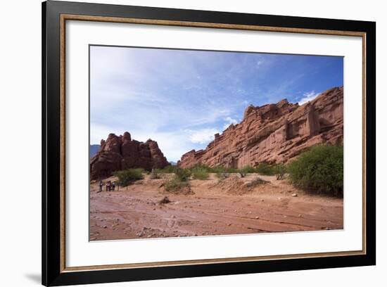 Heavy Erosion, Los Colorados, Salta Region, Argentina-Peter Groenendijk-Framed Photographic Print