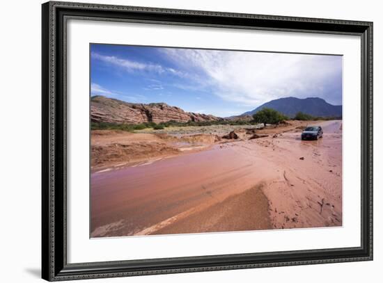 Heavy Erosion, Los Colorados, Salta Region, Argentina-Peter Groenendijk-Framed Photographic Print