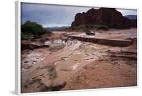 Heavy Erosion, Los Colorados, Salta Region, Argentina-Peter Groenendijk-Framed Photographic Print