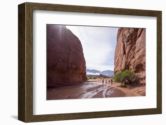 Heavy Erosion, Los Colorados, Salta Region, Argentina-Peter Groenendijk-Framed Photographic Print