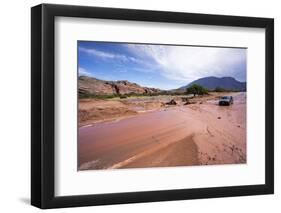 Heavy Erosion, Los Colorados, Salta Region, Argentina-Peter Groenendijk-Framed Photographic Print