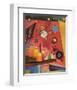 Heavy Red-Wassily Kandinsky-Framed Premium Giclee Print