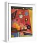 Heavy Red-Wassily Kandinsky-Framed Premium Giclee Print