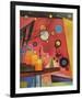 Heavy Red-Wassily Kandinsky-Framed Premium Giclee Print