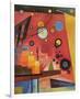 Heavy Red-Wassily Kandinsky-Framed Premium Giclee Print