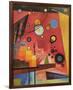 Heavy Red-Wassily Kandinsky-Framed Premium Giclee Print