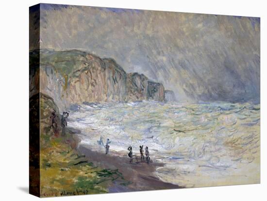 Heavy Sea, 1897-Claude Monet-Stretched Canvas