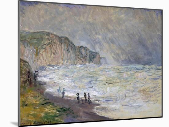 Heavy Sea, 1897-Claude Monet-Mounted Giclee Print