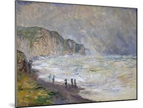 Heavy Sea, 1897-Claude Monet-Mounted Giclee Print