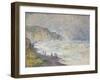 Heavy Sea at Pourville, 1897-Claude Monet-Framed Premium Giclee Print
