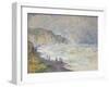 Heavy Sea at Pourville, 1897-Claude Monet-Framed Premium Giclee Print