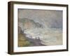 Heavy Sea at Pourville, 1897-Claude Monet-Framed Giclee Print