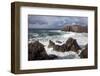 Heavy Seas Pounding the Rocky Coastline at Dalbeg-Lee Frost-Framed Photographic Print