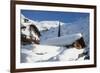 Heavy Snowfall in Le Tour, Chamonix Valley, Haute-Savoie, French Alps, France, Europe-Christian Kober-Framed Photographic Print