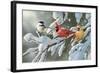 Heavy Snowfall-William Vanderdasson-Framed Giclee Print