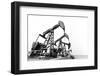 Heavy Steel Machines Pumping Oil.-qingqing-Framed Photographic Print